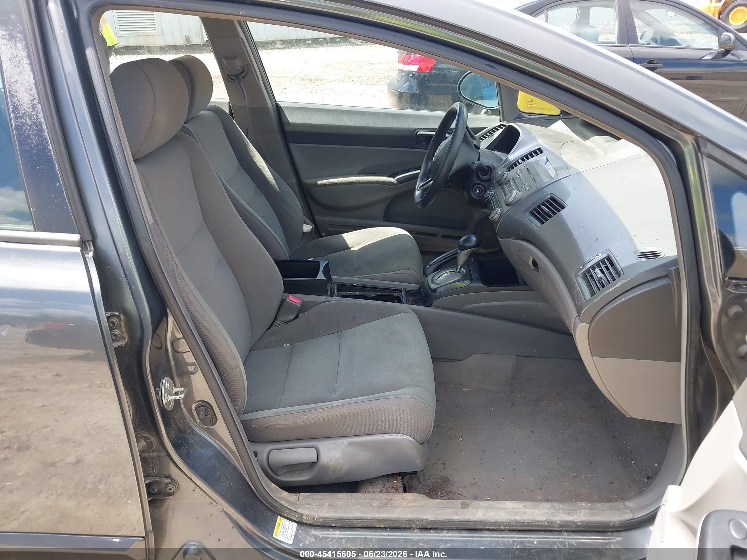 2010 Honda Civic Vp Gray vin: 2HGFA1F32AH531505