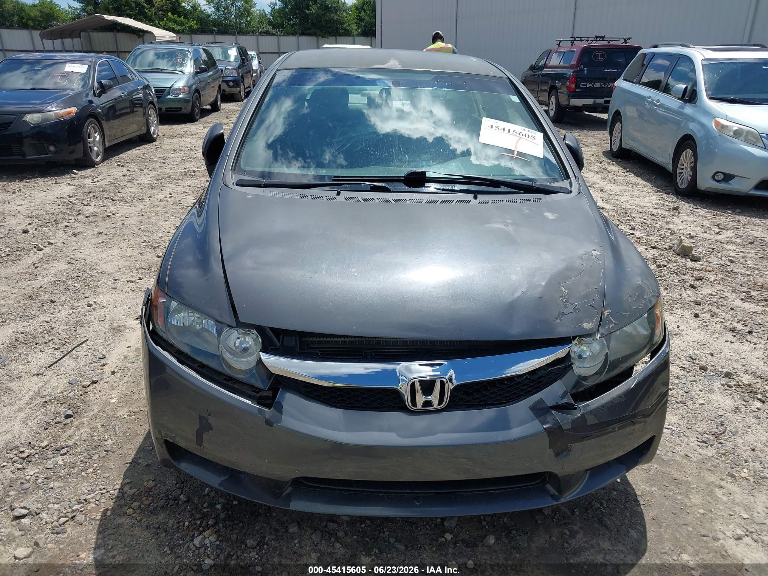2010 Honda Civic Vp Gray vin: 2HGFA1F32AH531505