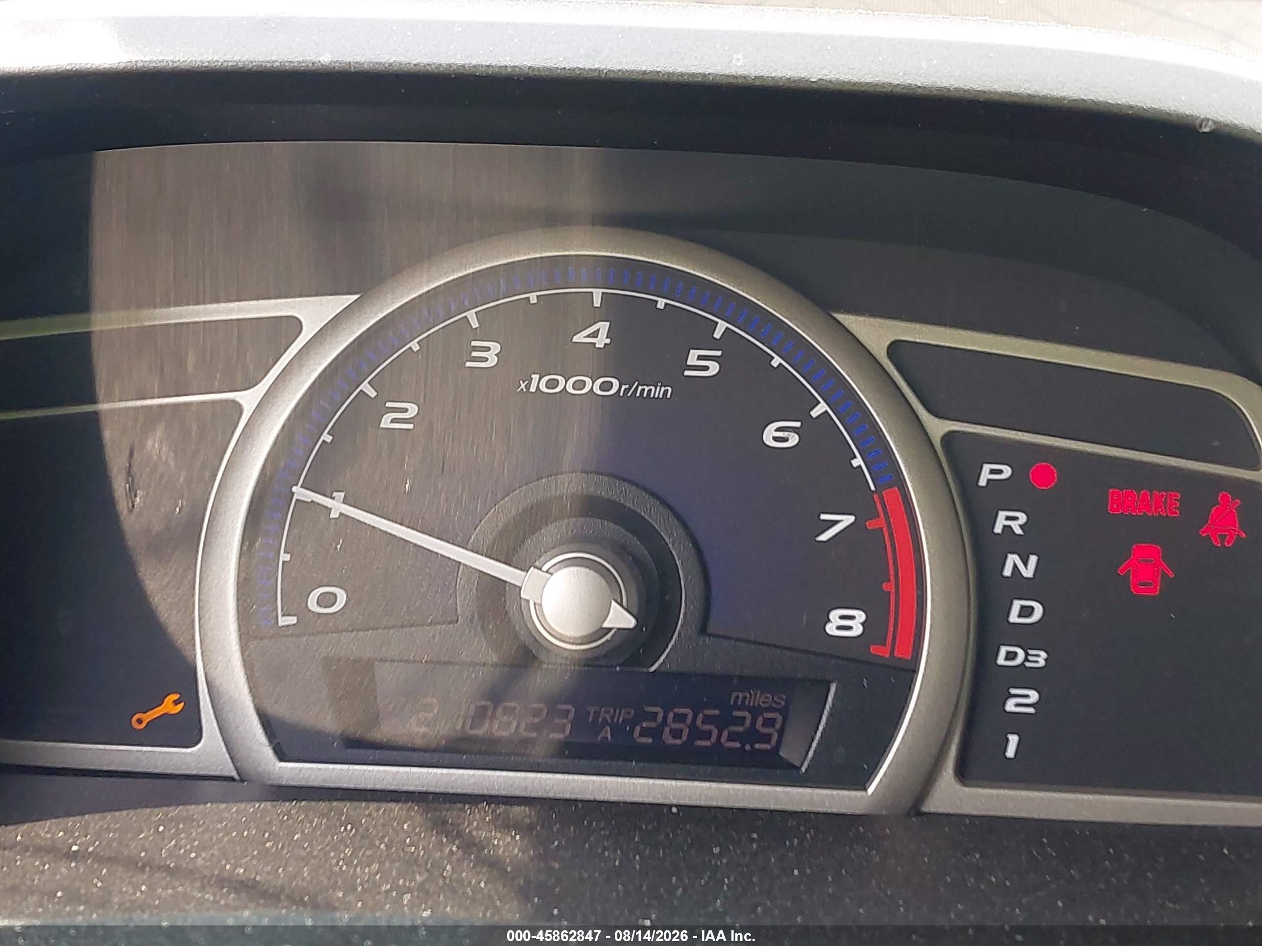 2010 Honda Civic Vp Silver vin: 2HGFA1F32AH563516