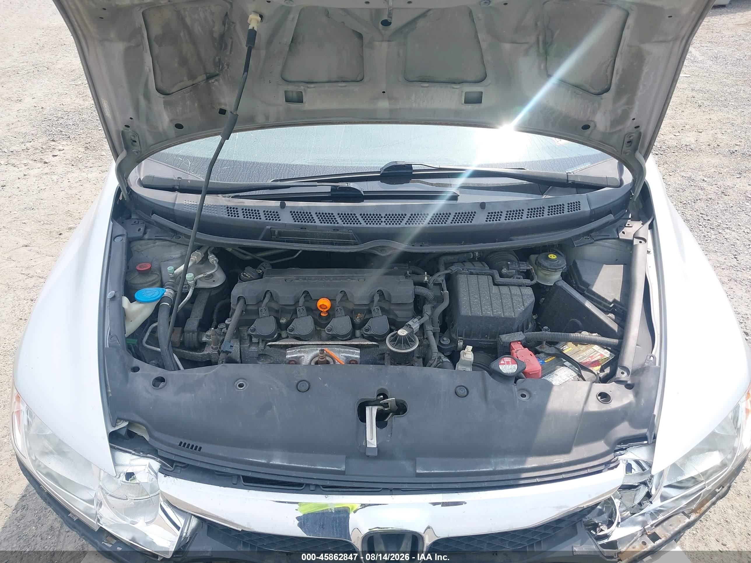 2010 Honda Civic Vp Silver vin: 2HGFA1F32AH563516