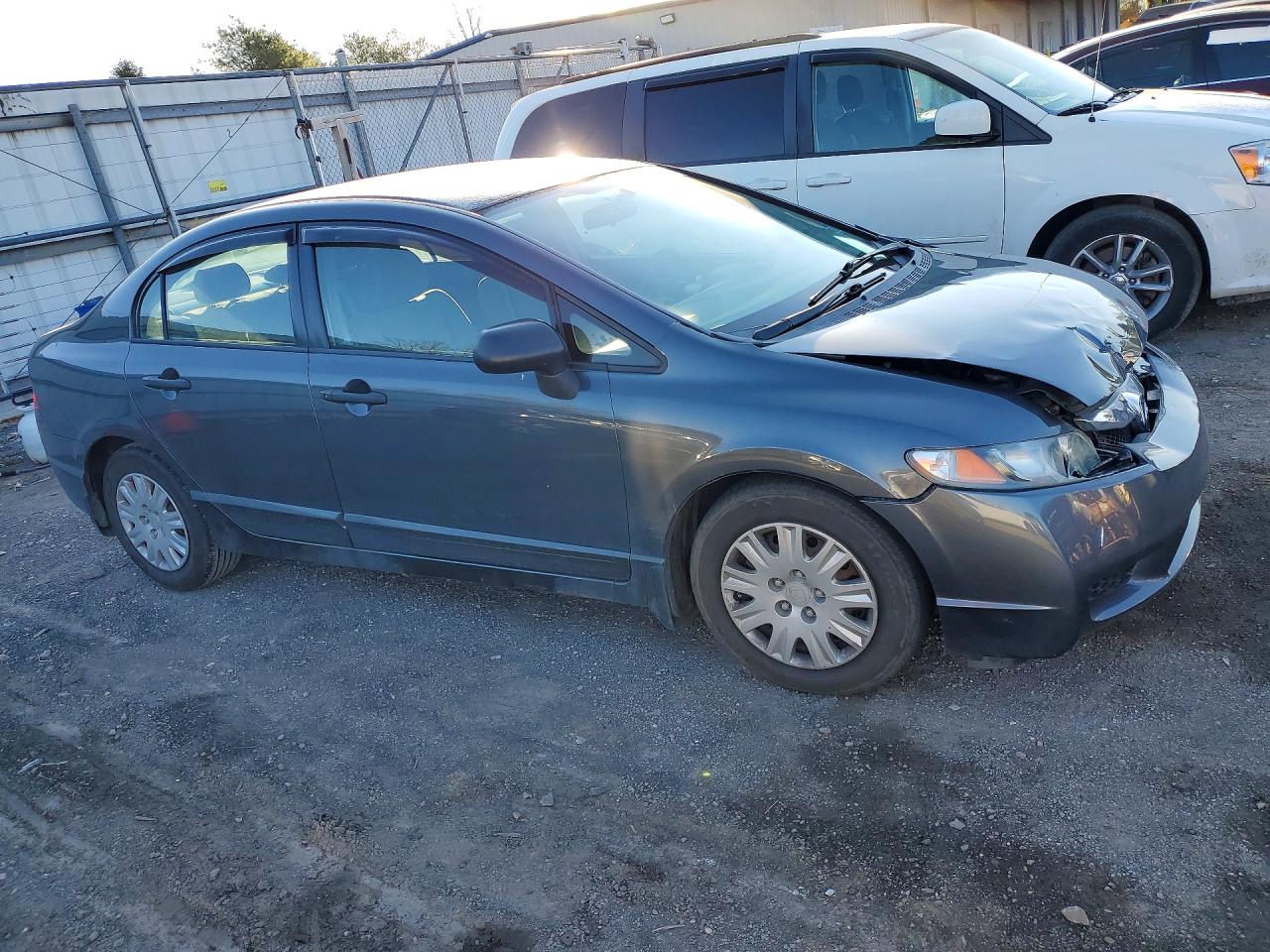 2010 Honda Civic Vp Gray vin: 2HGFA1F32AH582373