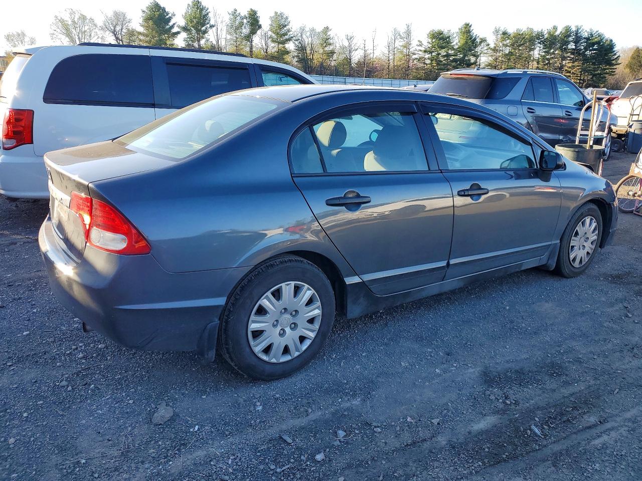 2010 Honda Civic Vp Gray vin: 2HGFA1F32AH582373