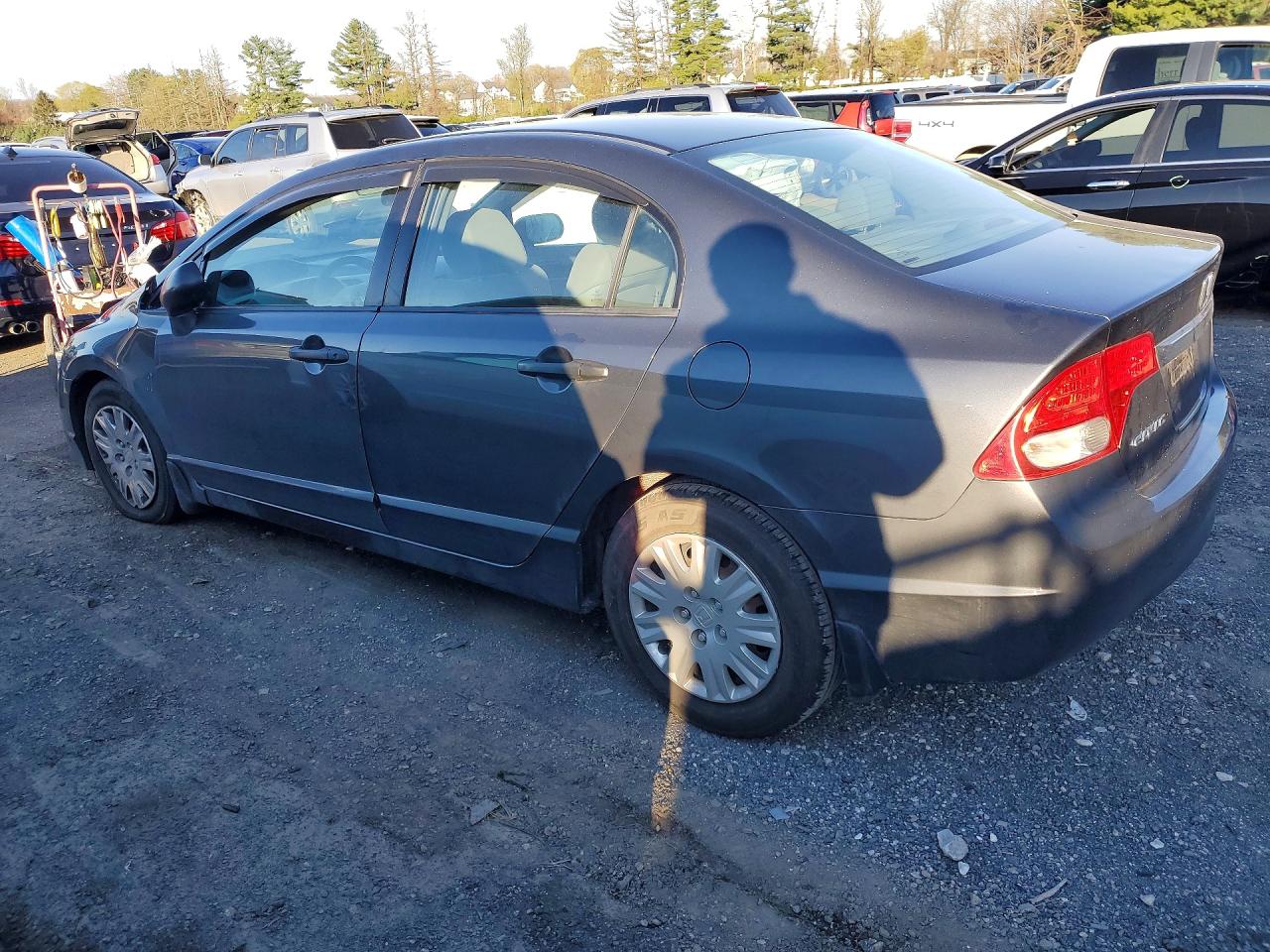 2010 Honda Civic Vp Gray vin: 2HGFA1F32AH582373