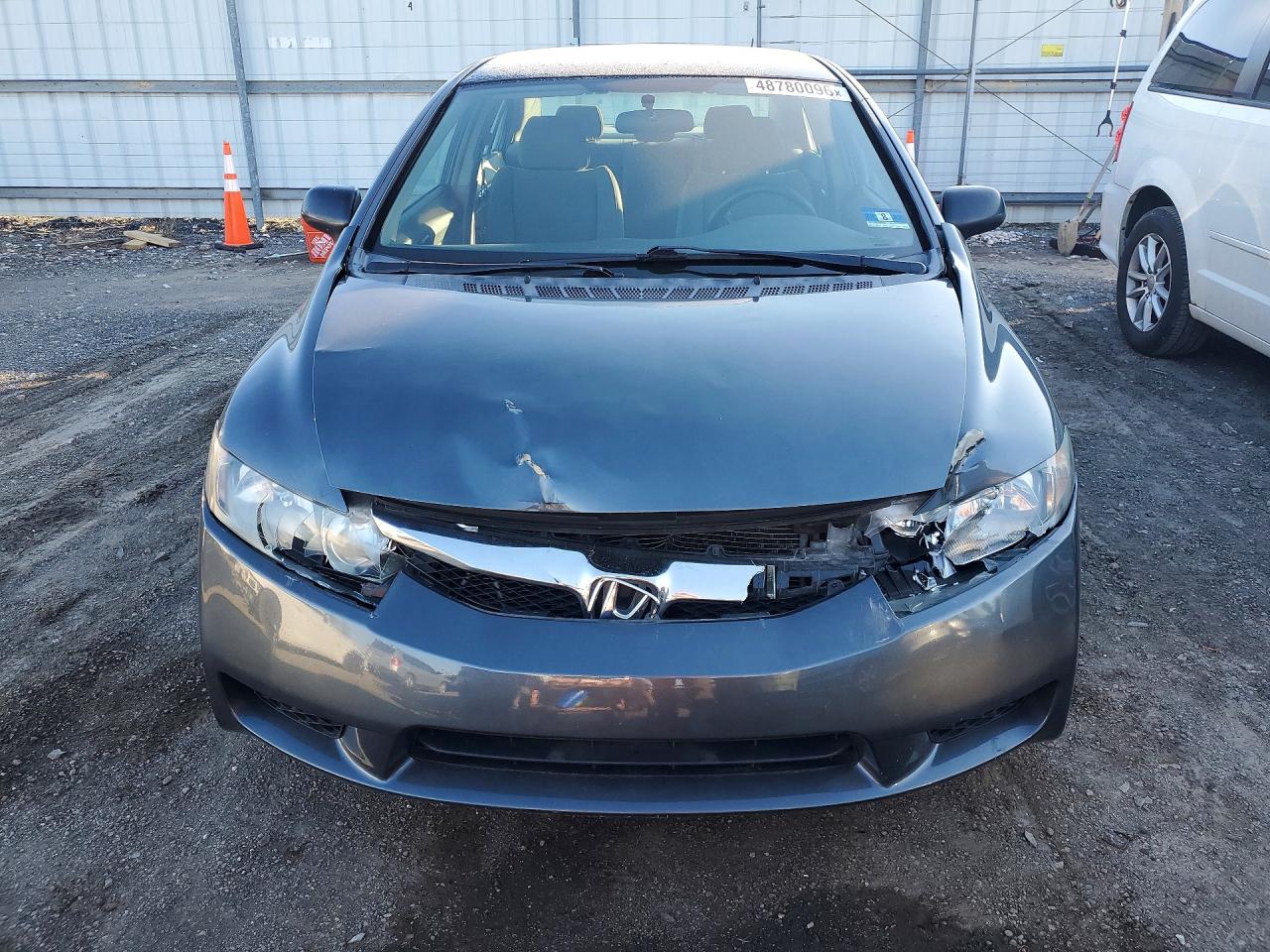 2010 Honda Civic Vp Gray vin: 2HGFA1F32AH582373
