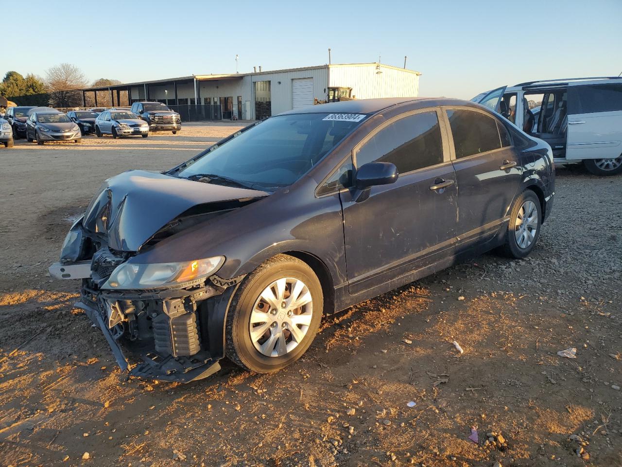 2011 Honda Civic Vp Black vin: 2HGFA1F32BH547012