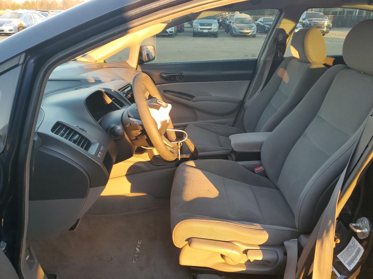 2011 Honda Civic Vp Black vin: 2HGFA1F32BH547012