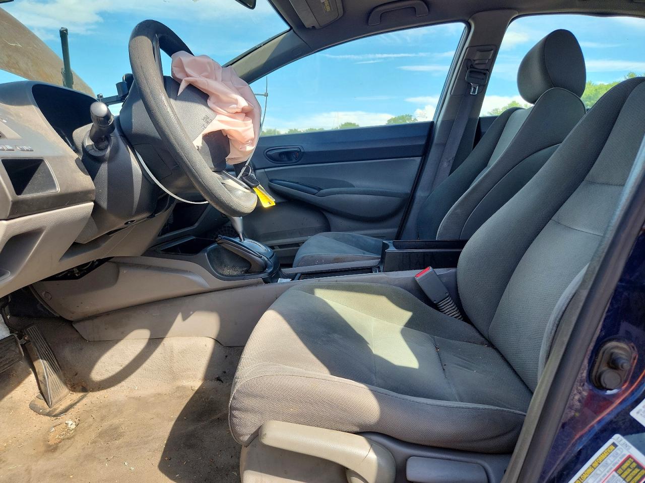 2011 Honda Civic Vp Blue vin: 2HGFA1F33BH545477