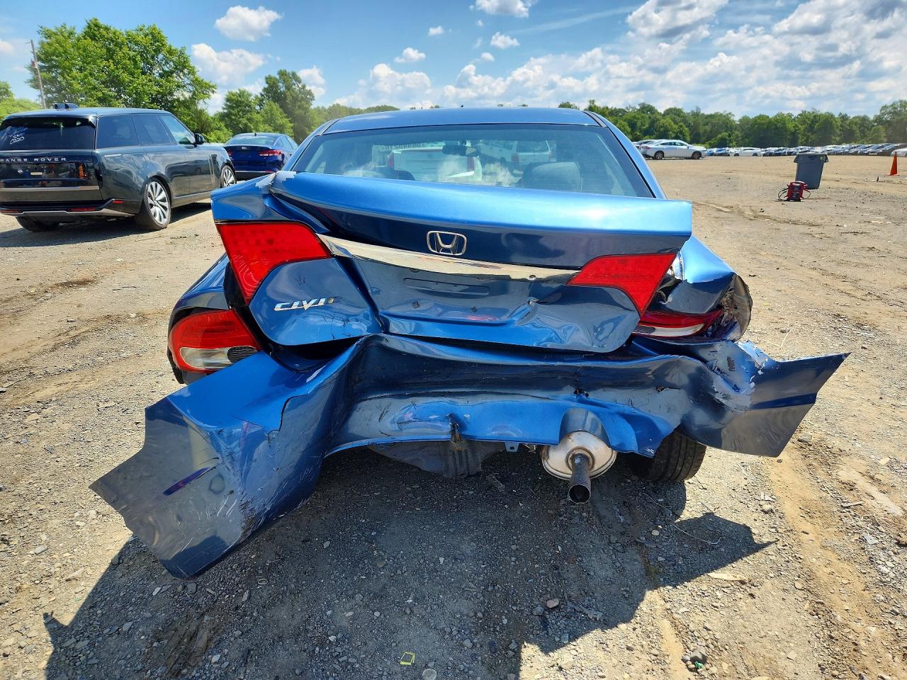 2010 Honda Civic Vp Blue vin: 2HGFA1F34AH503589