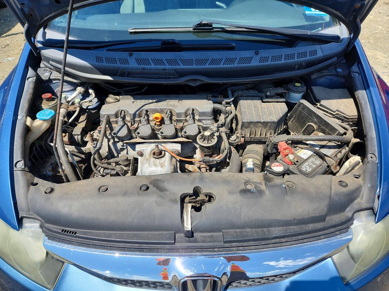 2010 Honda Civic Vp Blue vin: 2HGFA1F34AH503589