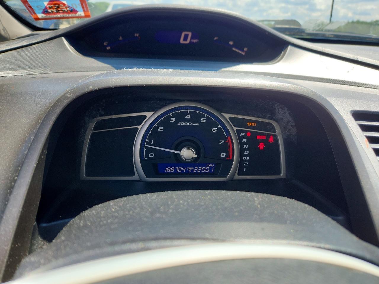 2010 Honda Civic Vp Blue vin: 2HGFA1F34AH503589
