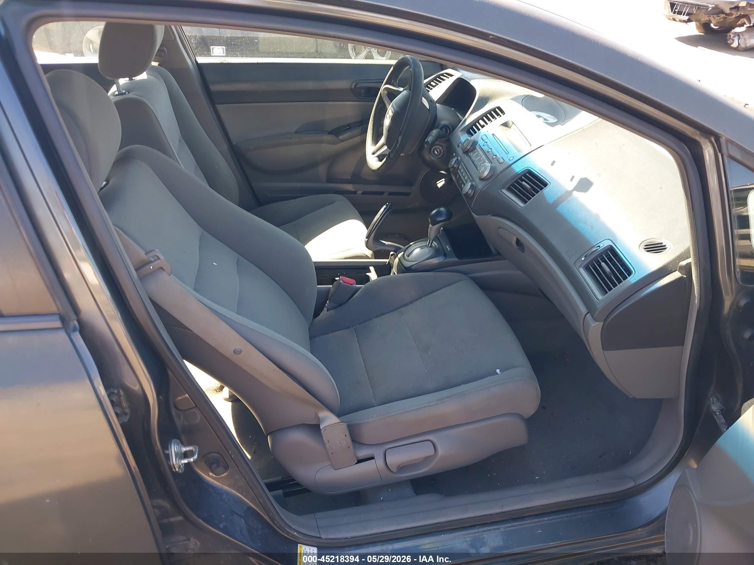 2010 Honda Civic Vp Gray vin: 2HGFA1F34AH547527