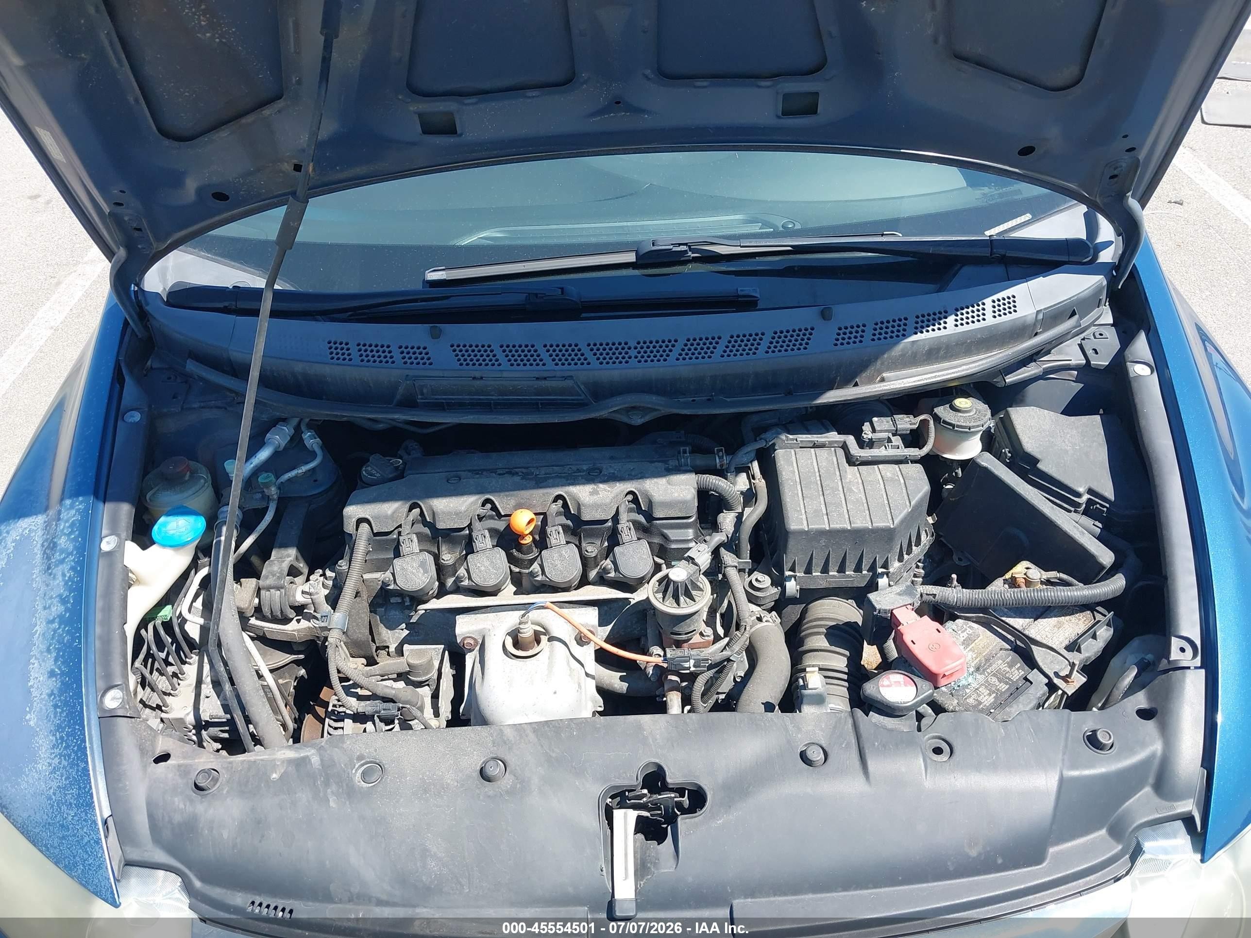 2010 Honda Civic Vp Синий vin: 2HGFA1F34AH581371
