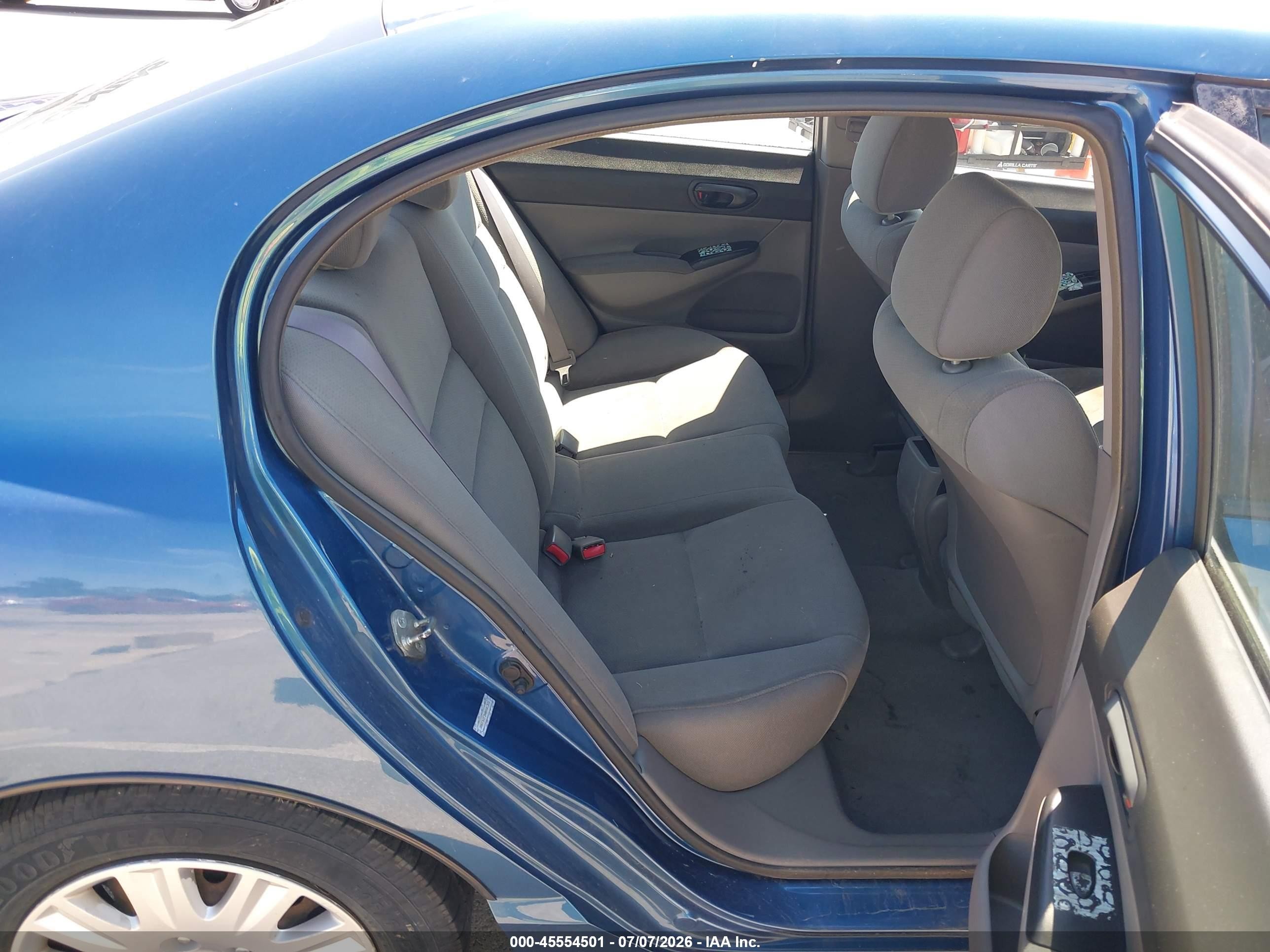 2010 Honda Civic Vp Синий vin: 2HGFA1F34AH581371