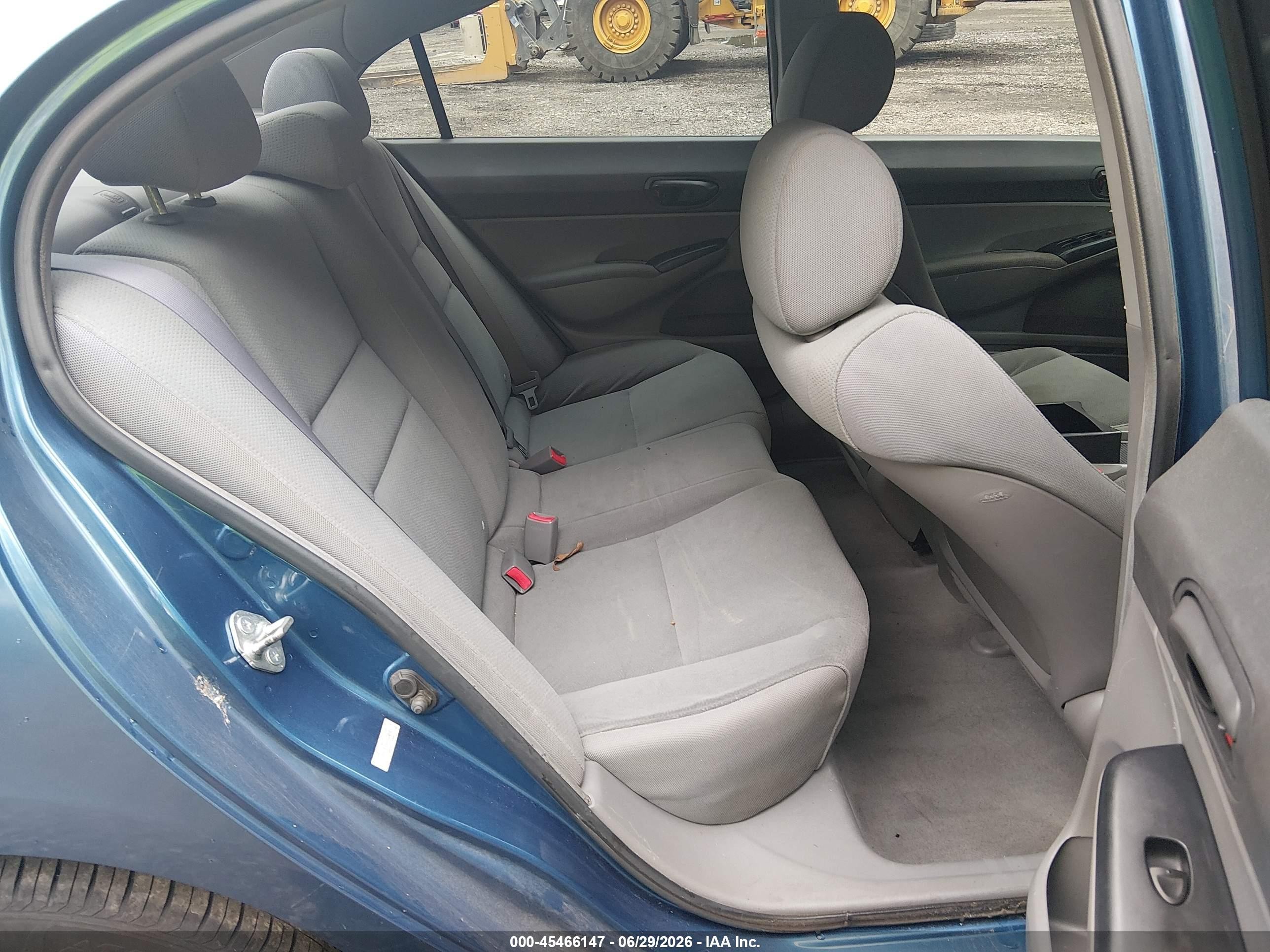2011 Honda Civic Vp Blue vin: 2HGFA1F34BH525805