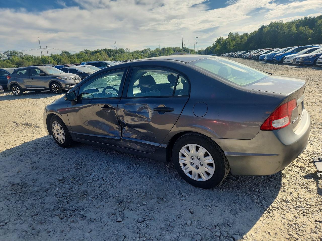 2011 Honda Civic Vp Серый vin: 2HGFA1F34BH547996