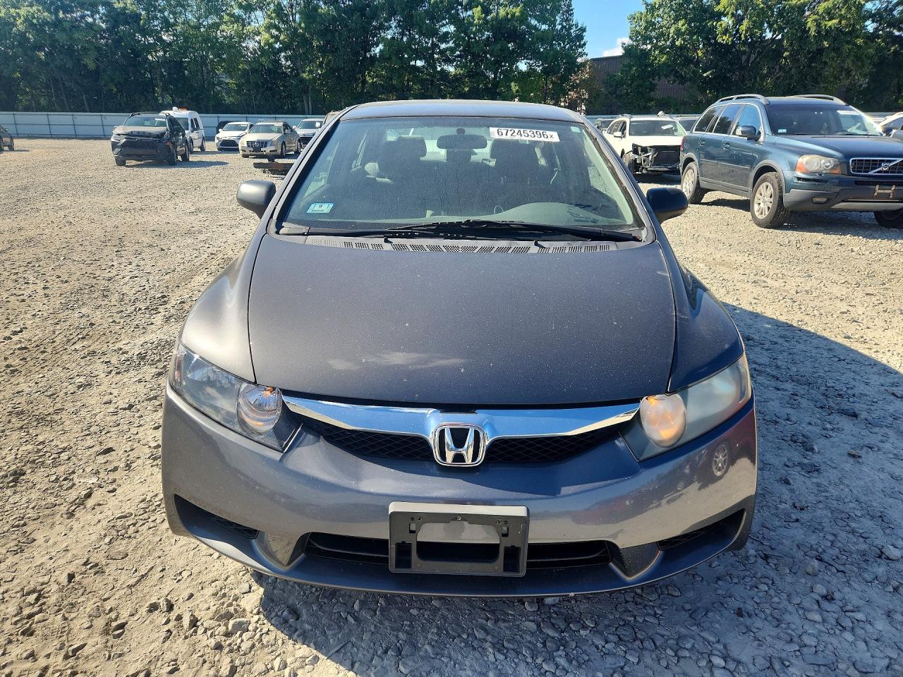2011 Honda Civic Vp Серый vin: 2HGFA1F34BH547996