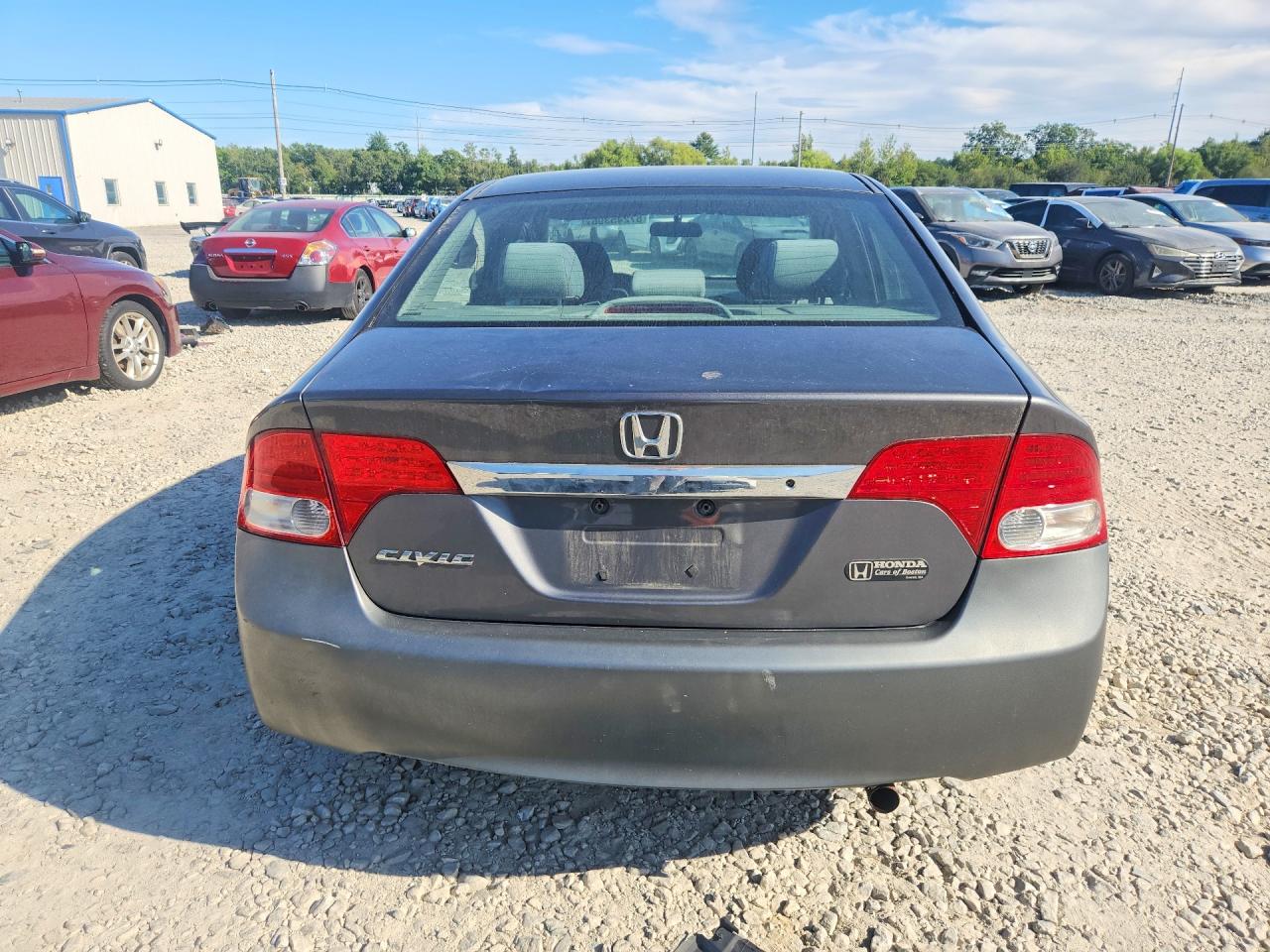 2011 Honda Civic Vp Серый vin: 2HGFA1F34BH547996