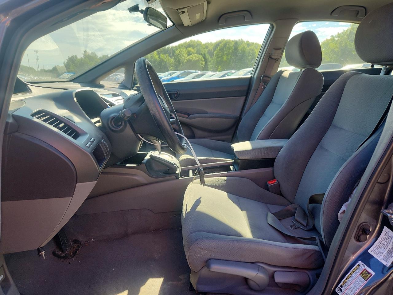 2011 Honda Civic Vp Серый vin: 2HGFA1F34BH547996