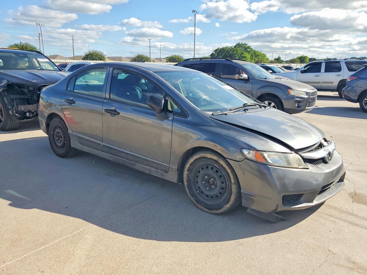 2010 Honda Civic Vp Gray vin: 2HGFA1F35AH314742