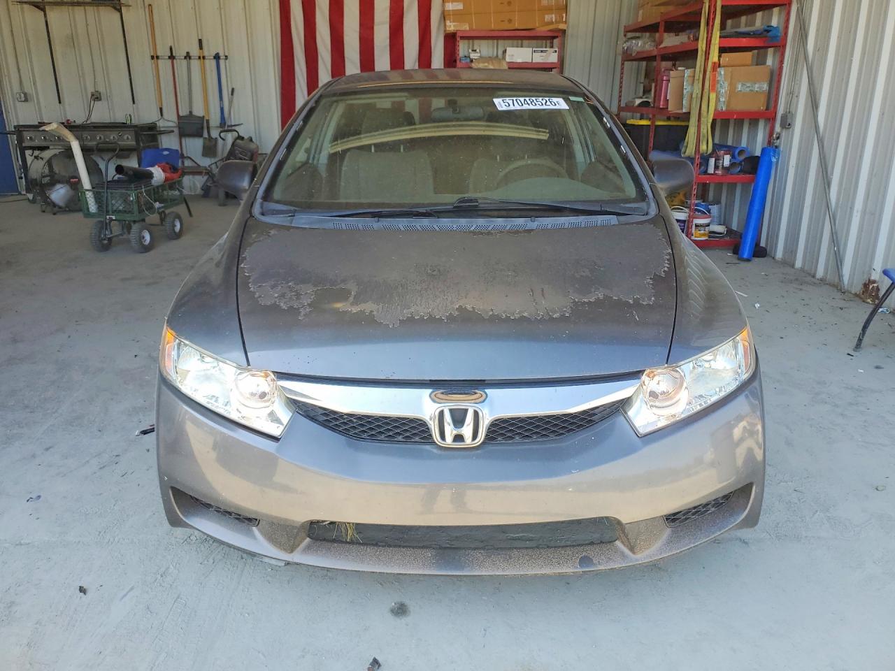 2011 Honda Civic Vp Gray vin: 2HGFA1F35BH502758