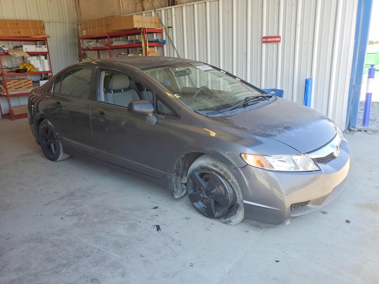 2011 Honda Civic Vp Gray vin: 2HGFA1F35BH502758