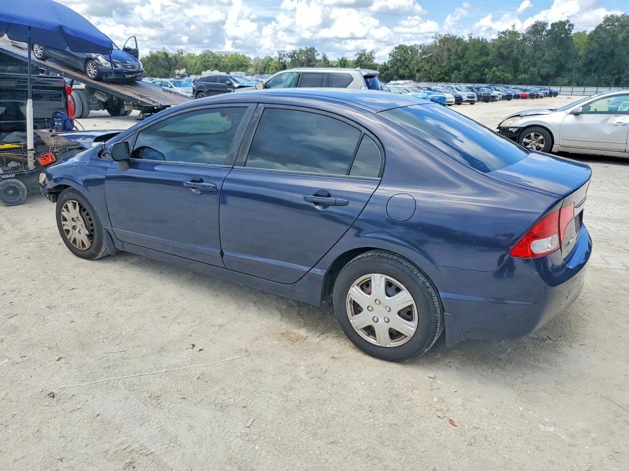 2011 Honda Civic Vp Синий vin: 2HGFA1F35BH549451