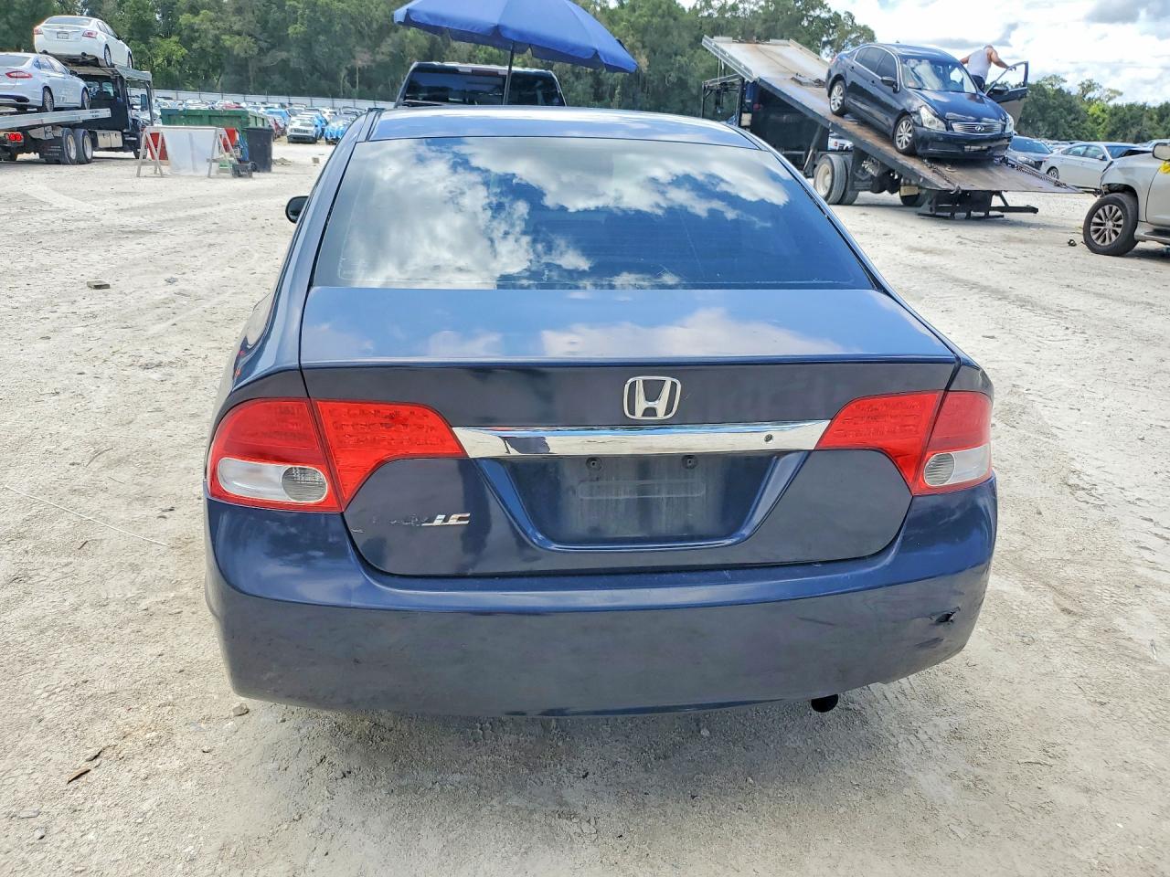 2011 Honda Civic Vp Синий vin: 2HGFA1F35BH549451
