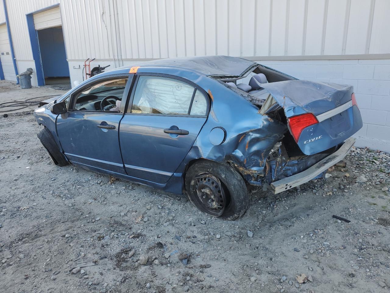 2011 Honda Civic Vp Blue vin: 2HGFA1F36BH505541