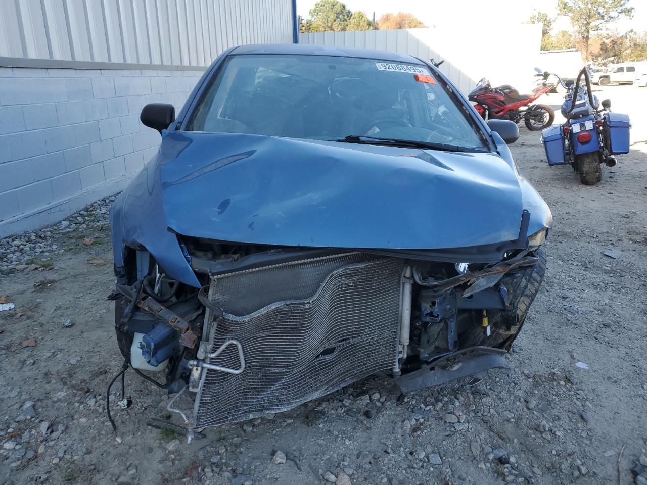 2011 Honda Civic Vp Blue vin: 2HGFA1F36BH505541