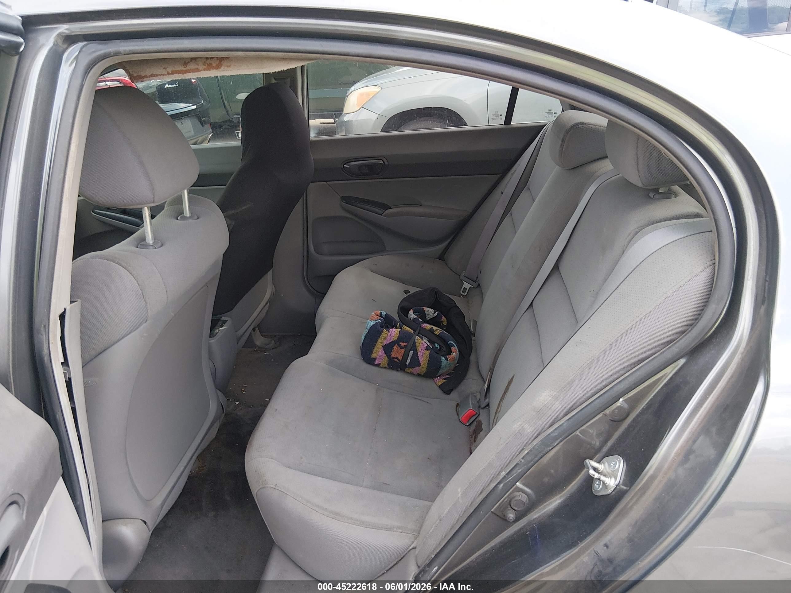 2010 Honda Civic Vp Gray vin: 2HGFA1F37AH508172