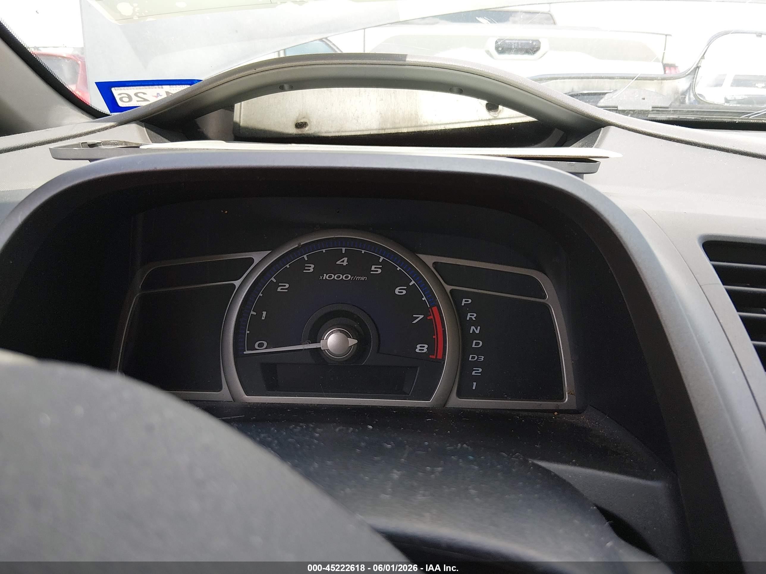 2010 Honda Civic Vp Gray vin: 2HGFA1F37AH508172