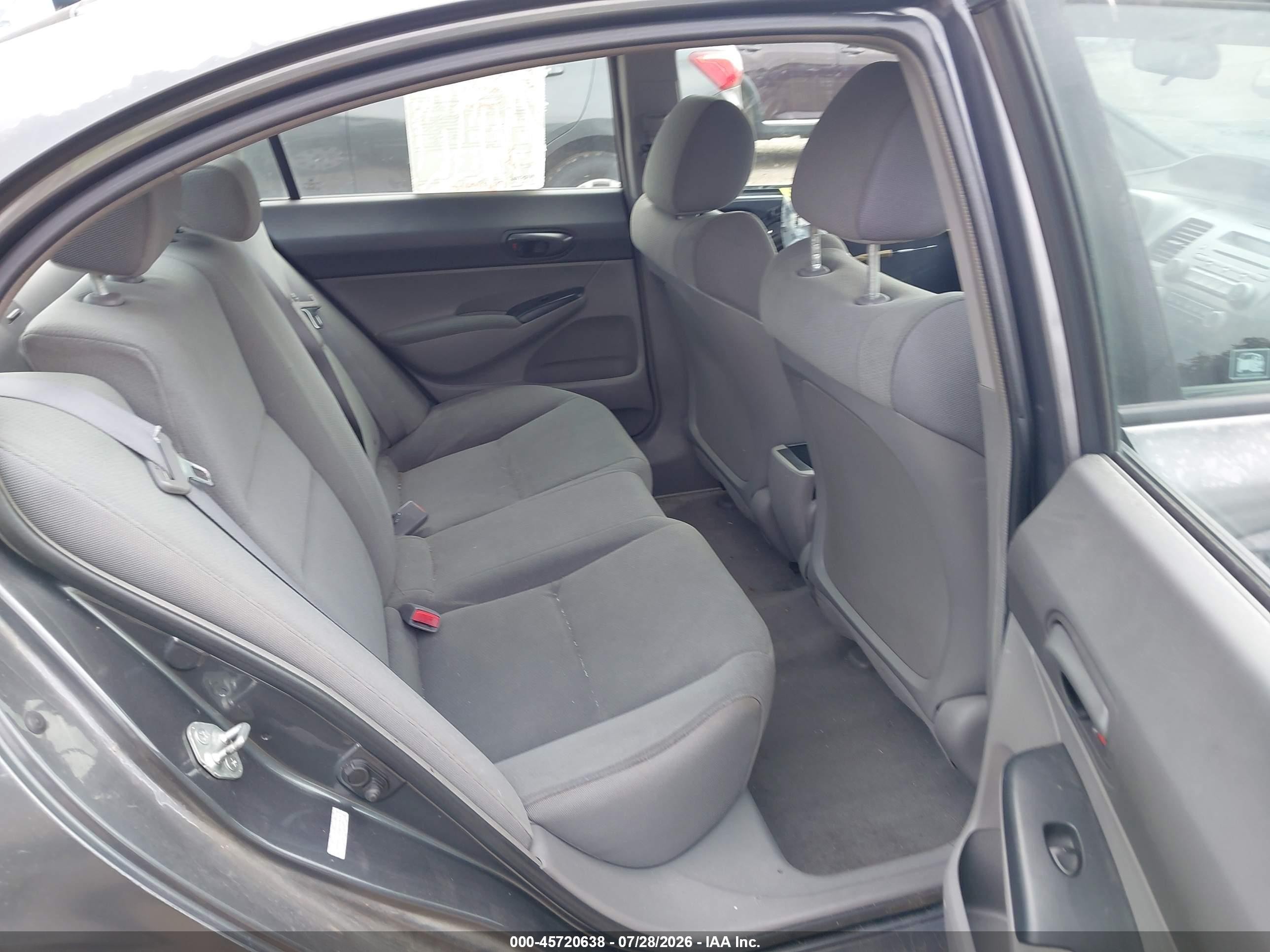 2010 Honda Civic Vp Gray vin: 2HGFA1F37AH557419