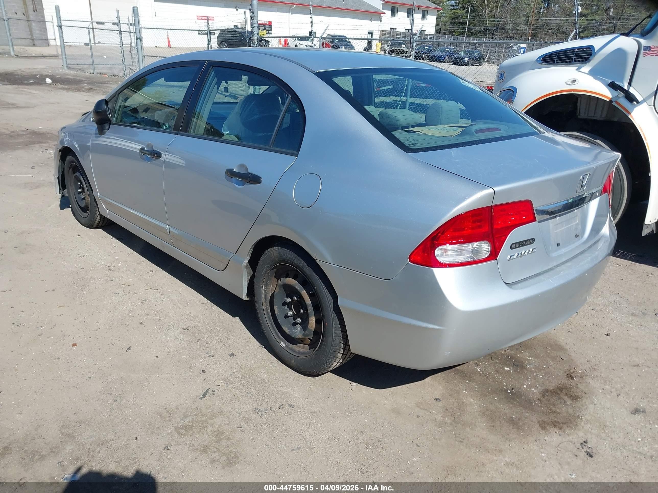 2010 Honda Civic Vp Gray vin: 2HGFA1F37AH563513