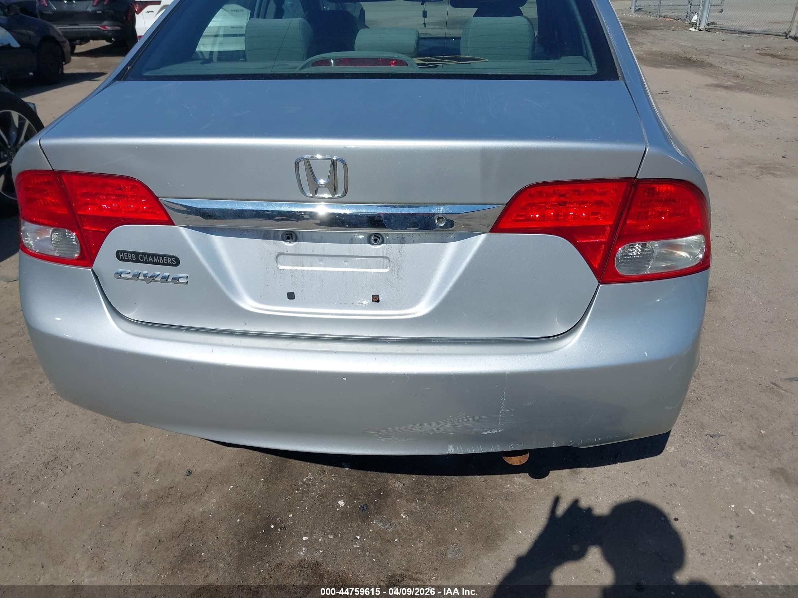 2010 Honda Civic Vp Gray vin: 2HGFA1F37AH563513