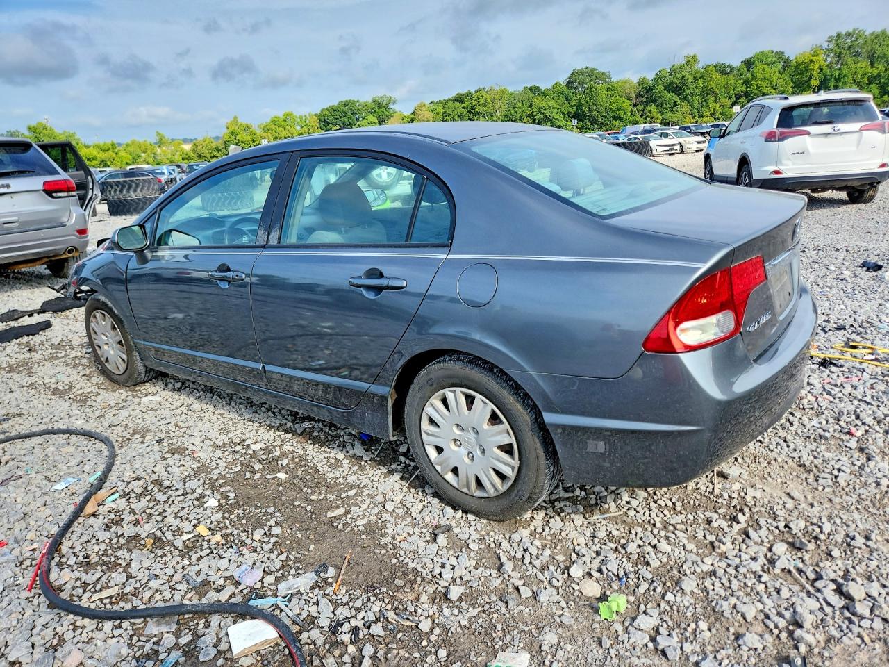 2010 Honda Civic Vp Gray vin: 2HGFA1F39AH553131