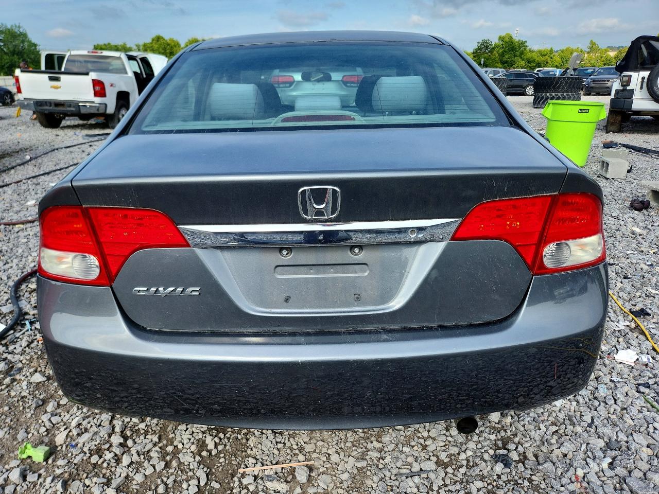 2010 Honda Civic Vp Gray vin: 2HGFA1F39AH553131