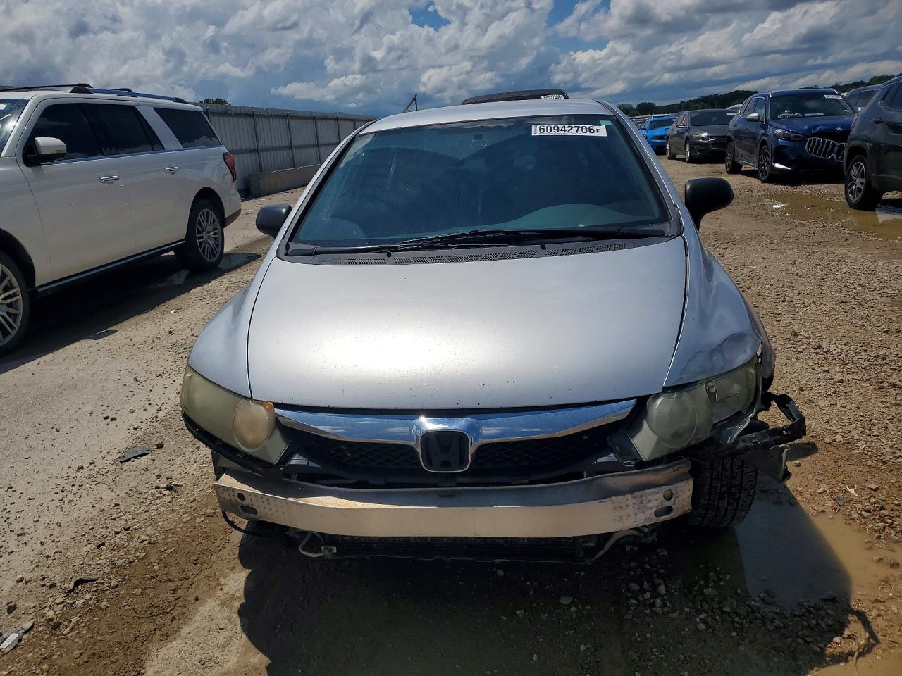 2011 Honda Civic Vp Silver vin: 2HGFA1F39BH509695