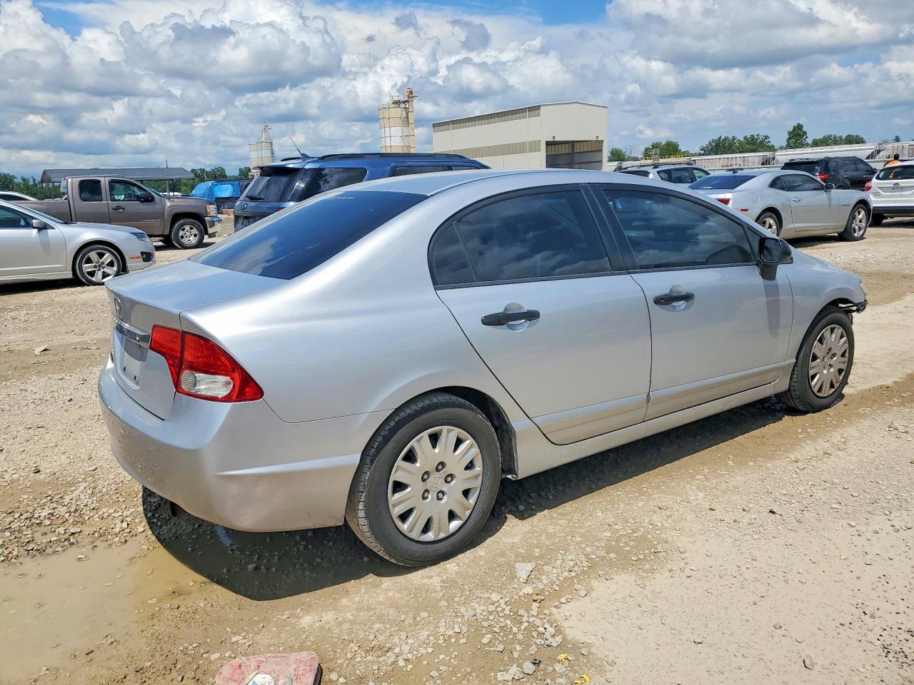 2011 Honda Civic Vp Silver vin: 2HGFA1F39BH509695