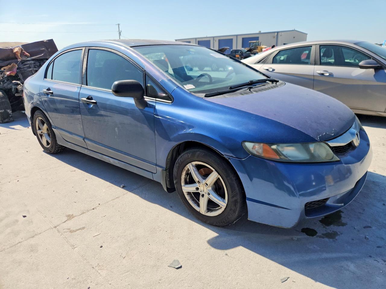 2011 Honda Civic Vp Синий vin: 2HGFA1F3XBH543998
