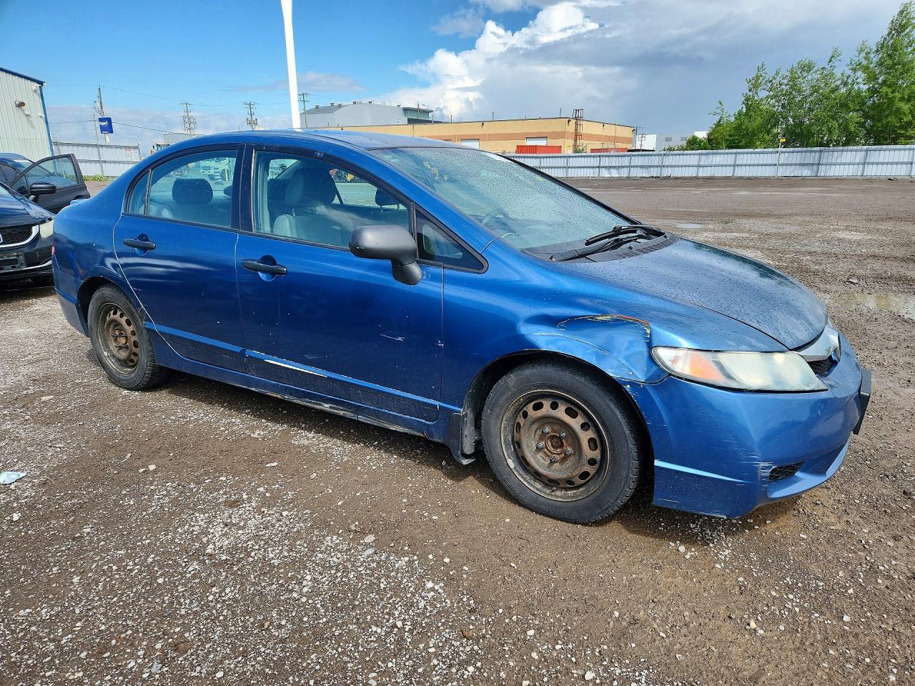 2010 Honda Civic Dx-g Blue vin: 2HGFA1F40AH034476