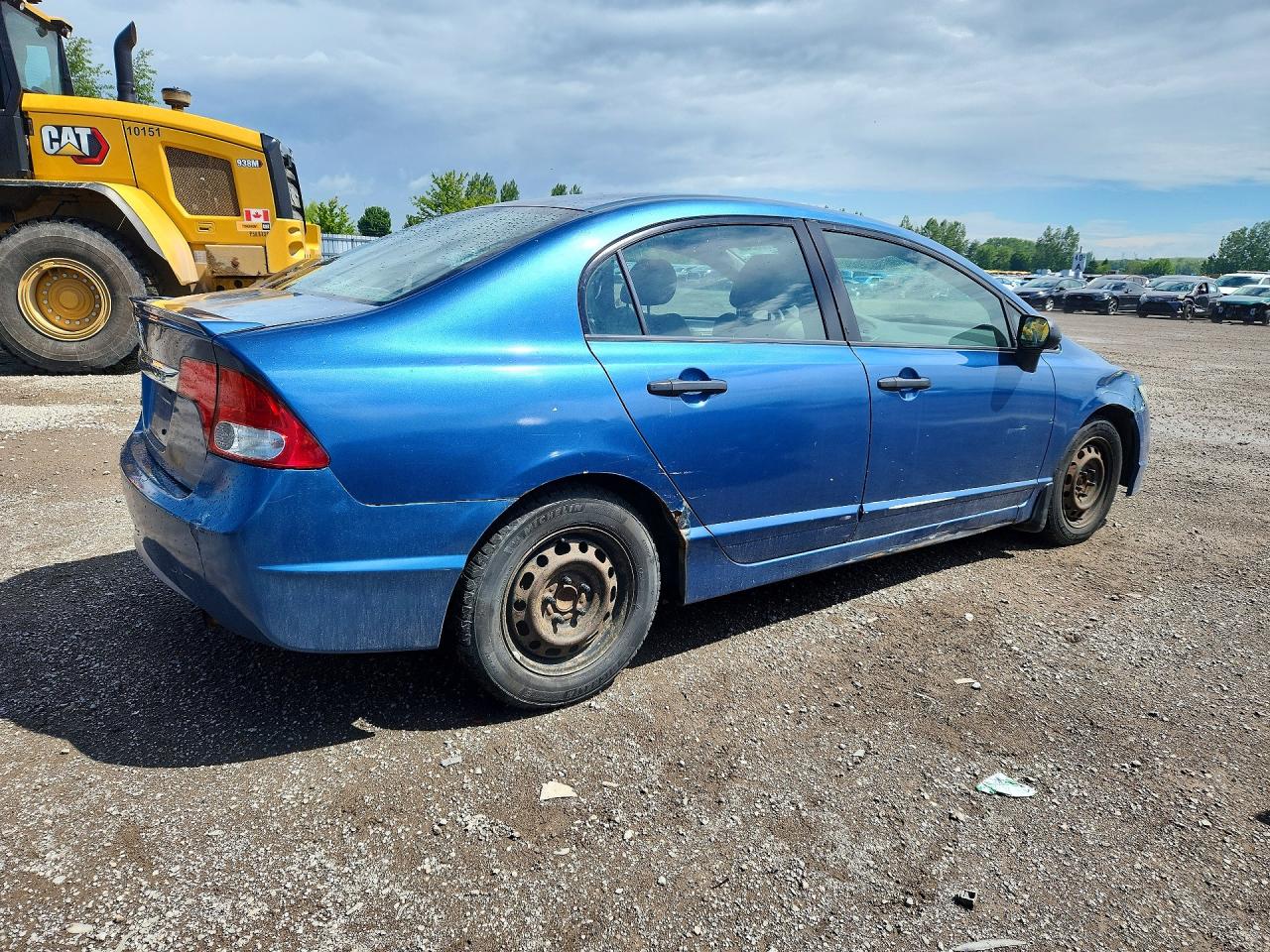 2010 Honda Civic Dx-g Blue vin: 2HGFA1F40AH034476