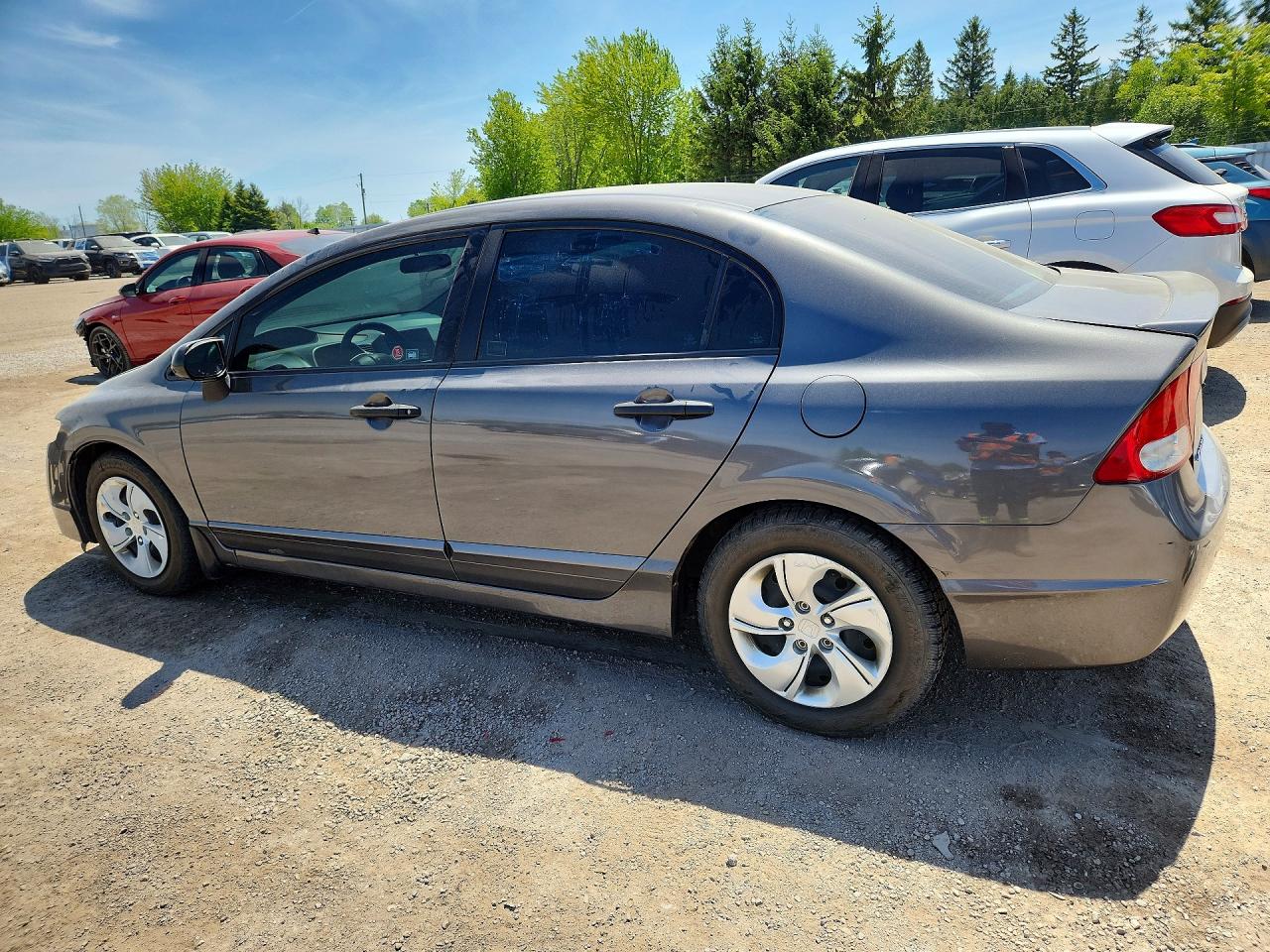 2011 Honda Civic Dx-g Gray vin: 2HGFA1F40BH001074