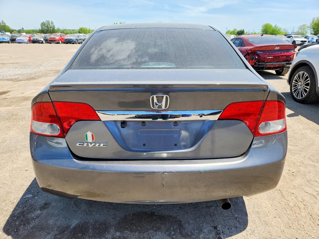 2011 Honda Civic Dx-g Gray vin: 2HGFA1F40BH001074
