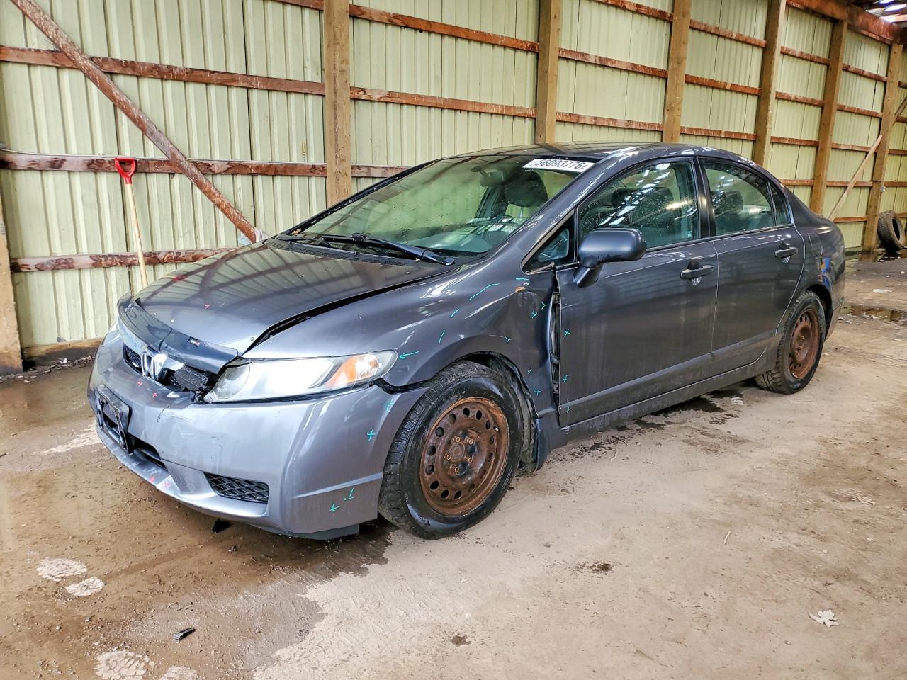 2011 Honda Civic Dx-g Charcoal vin: 2HGFA1F40BH100204