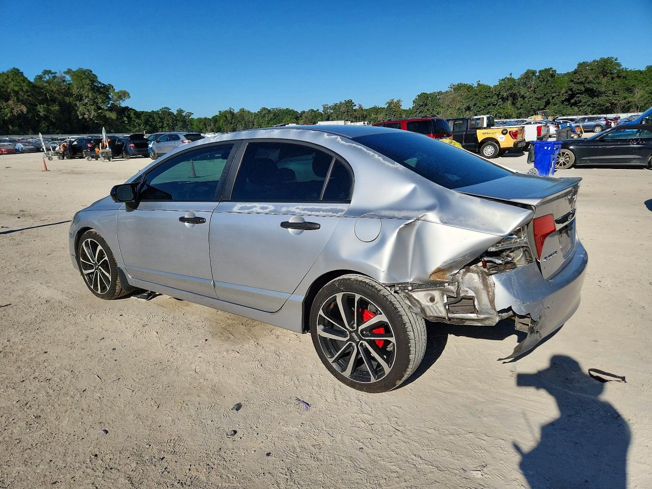 2010 Honda Civic Dx-g Silver vin: 2HGFA1F42AH005786