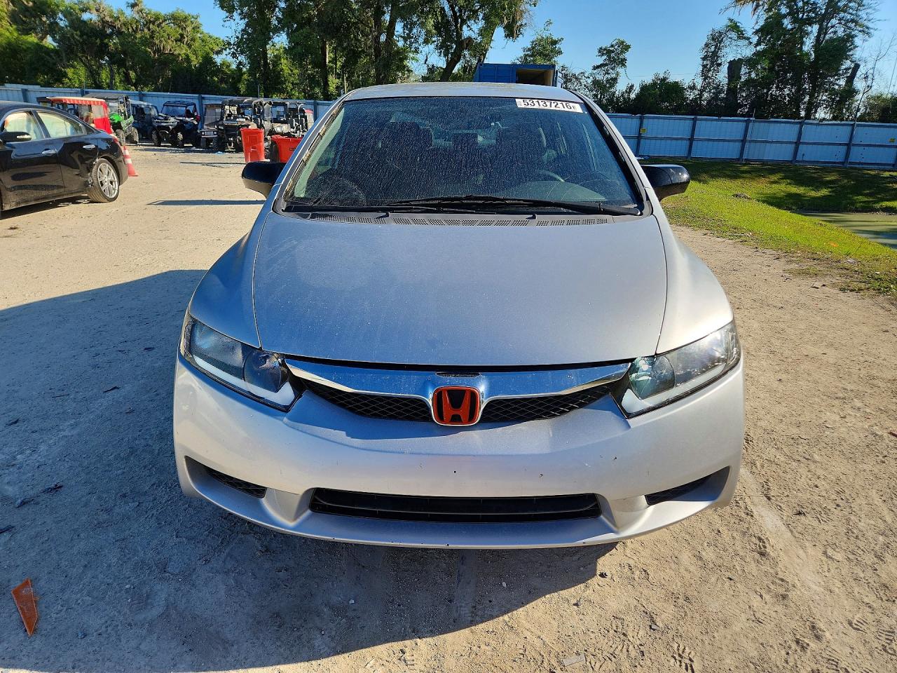 2010 Honda Civic Dx-g Silver vin: 2HGFA1F42AH005786
