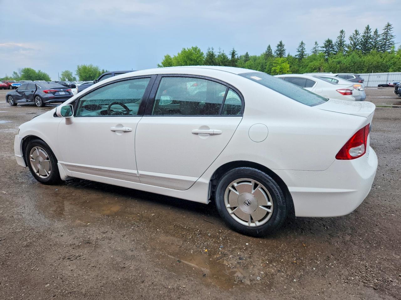 2010 Honda Civic Dx-g Белый vin: 2HGFA1F42AH026430