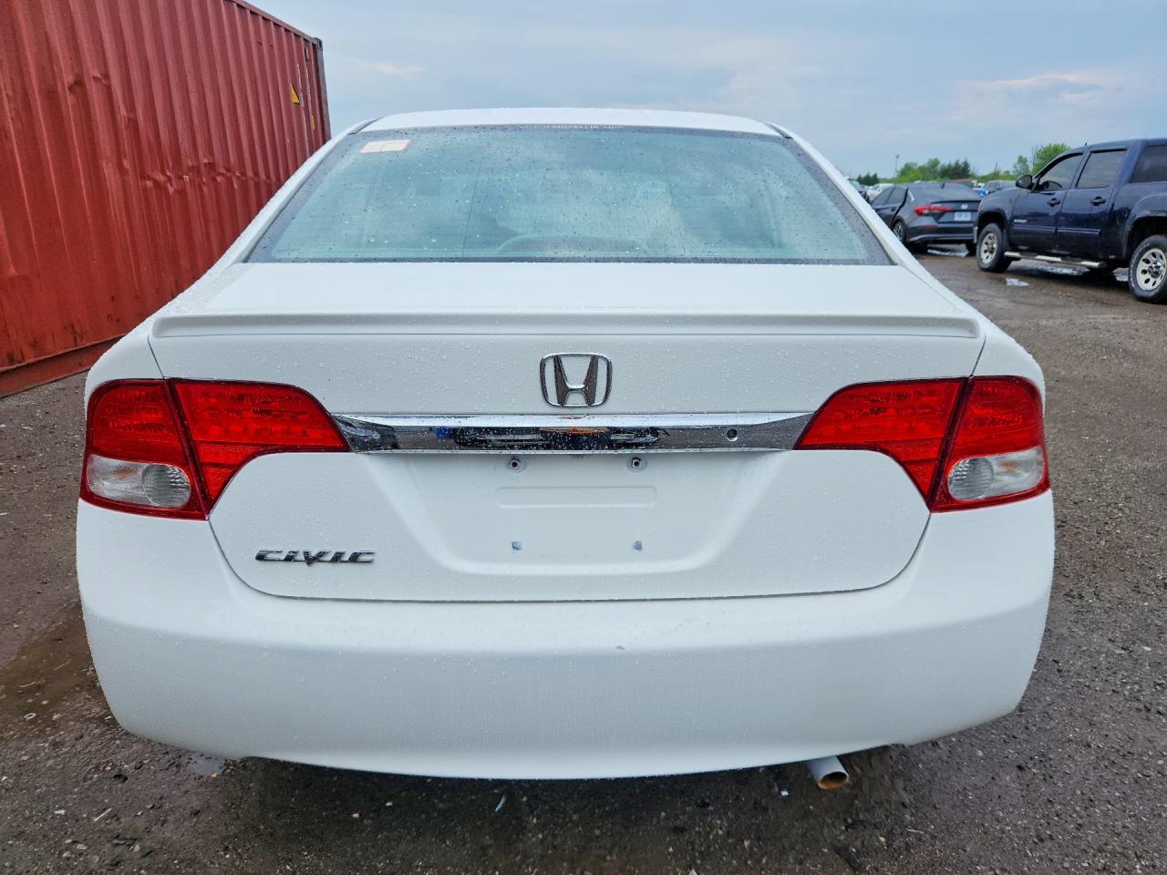 2010 Honda Civic Dx-g Белый vin: 2HGFA1F42AH026430