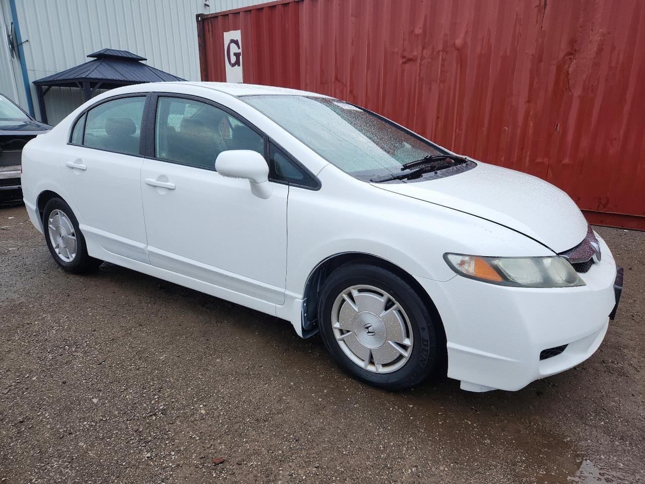 2010 Honda Civic Dx-g Белый vin: 2HGFA1F42AH026430