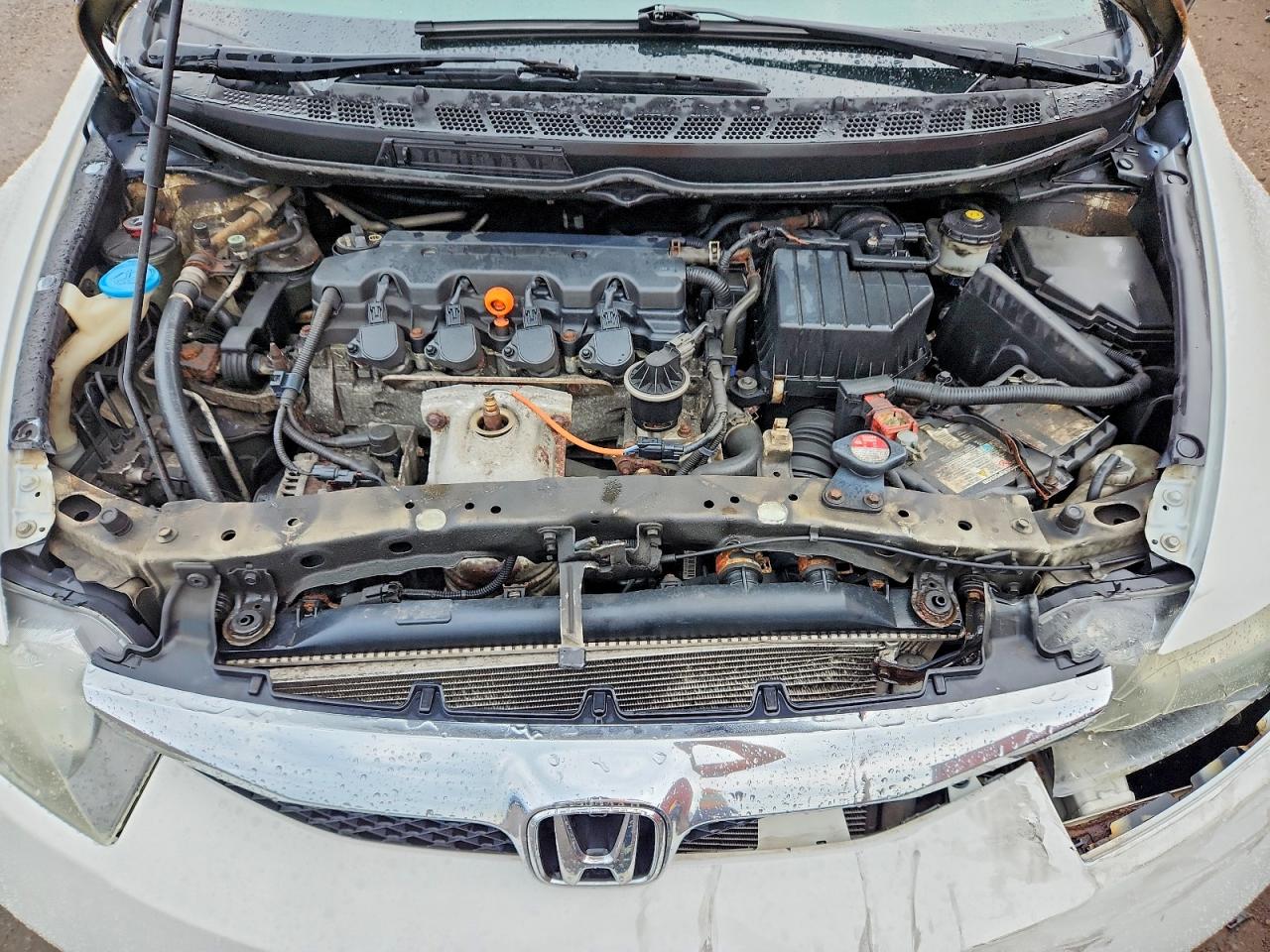 2010 Honda Civic Dx-g Белый vin: 2HGFA1F42AH026430